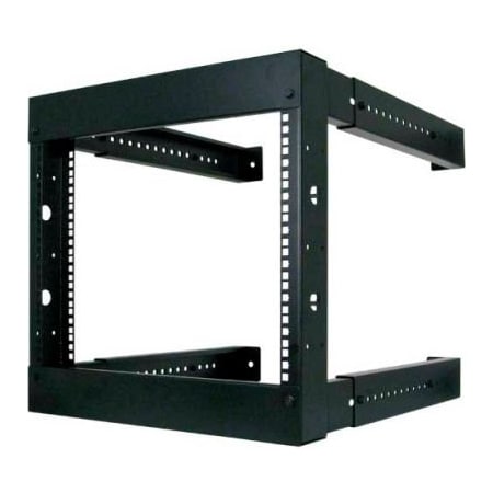 Chiptech, Inc Dba Vertical Cable Vertical Cable 047-WFM-0826, 8U Wall Mount Open Fixed Rack 047-WFM-0826